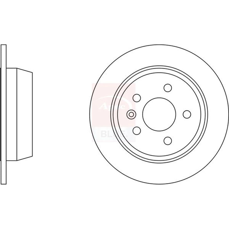 Apec Rear Brake Discs SDK6900