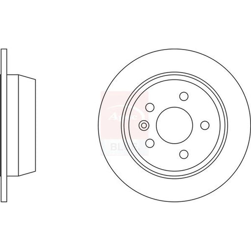 Apec Rear Brake Discs SDK6900