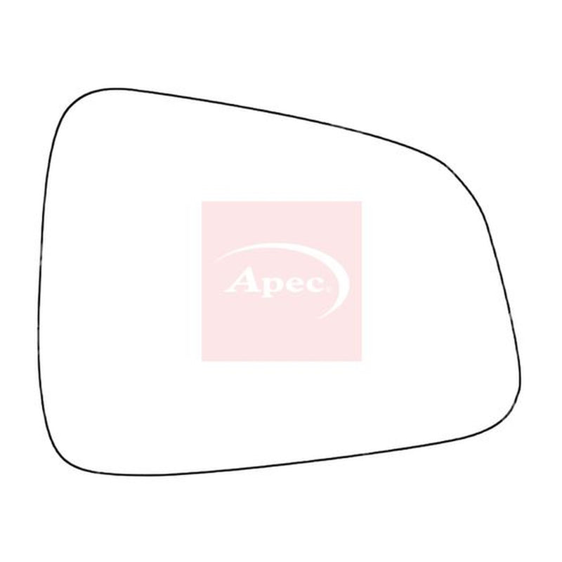 Apec Exterior Wing Mirror Glass Right AMS2650