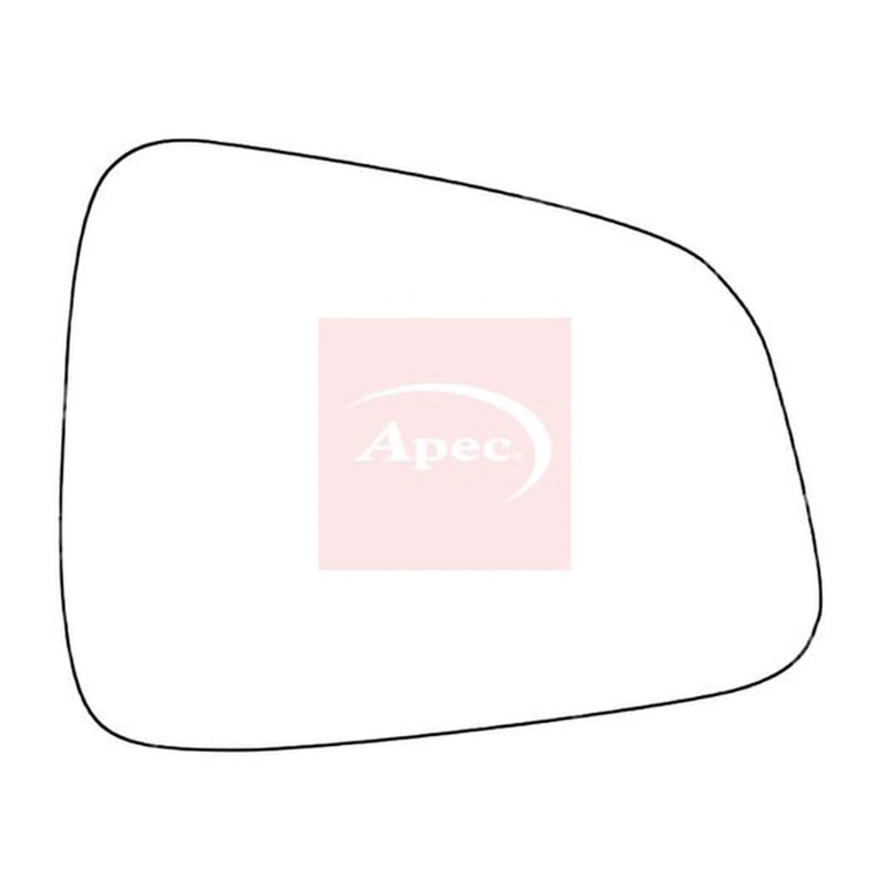 Apec Exterior Wing Mirror Glass Right AMS2650