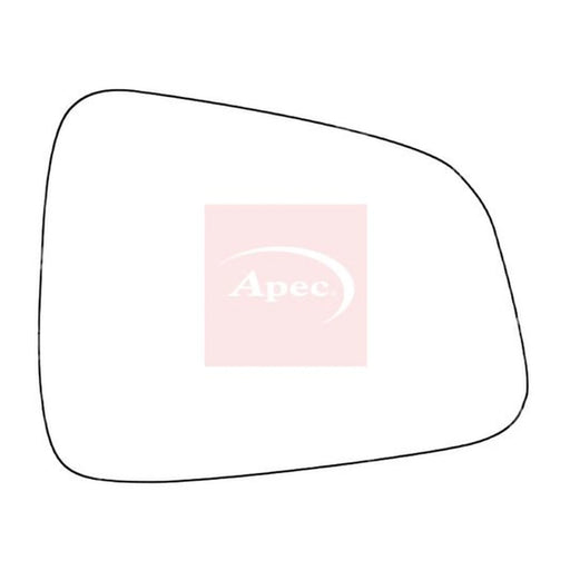 Apec Exterior Wing Mirror Glass Right AMS2650