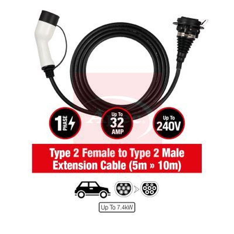 Apec Electric Vehicle Charging Cable Charging plug type 2 AEC105
