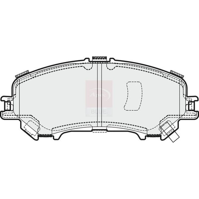Apec Front Brake Pad Set PD3673