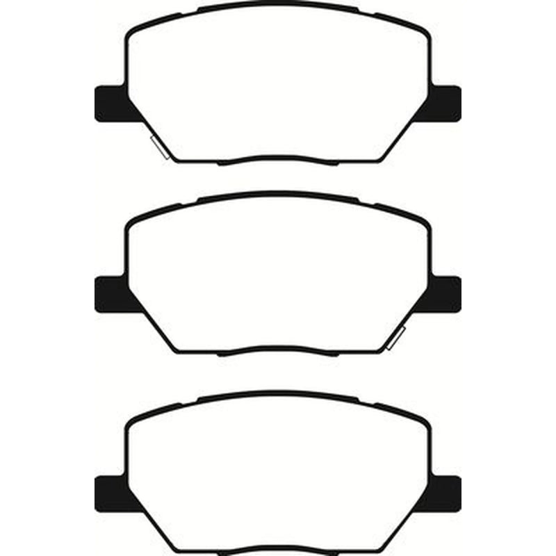 Abtex Front Brake Pad Set PLU2341