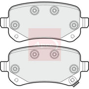 Apec Rear Brake Pad Set PAD1701
