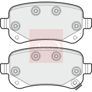 Apec Rear Brake Pad Set PAD1701