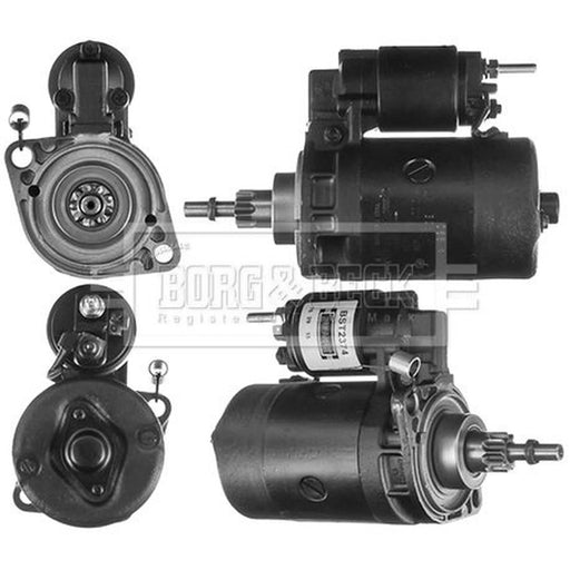 Borg & Beck Starter Motor 12V 0.95kW 9 Teeth BST2374