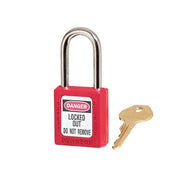 Master Lock Lockout Padlock – 38mm Body & 6mm Hardened Steel Shackle - 410RED