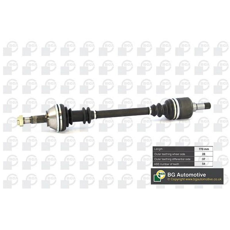 BGA CV Drive Shaft Driveshaft Front Left DS6710LA