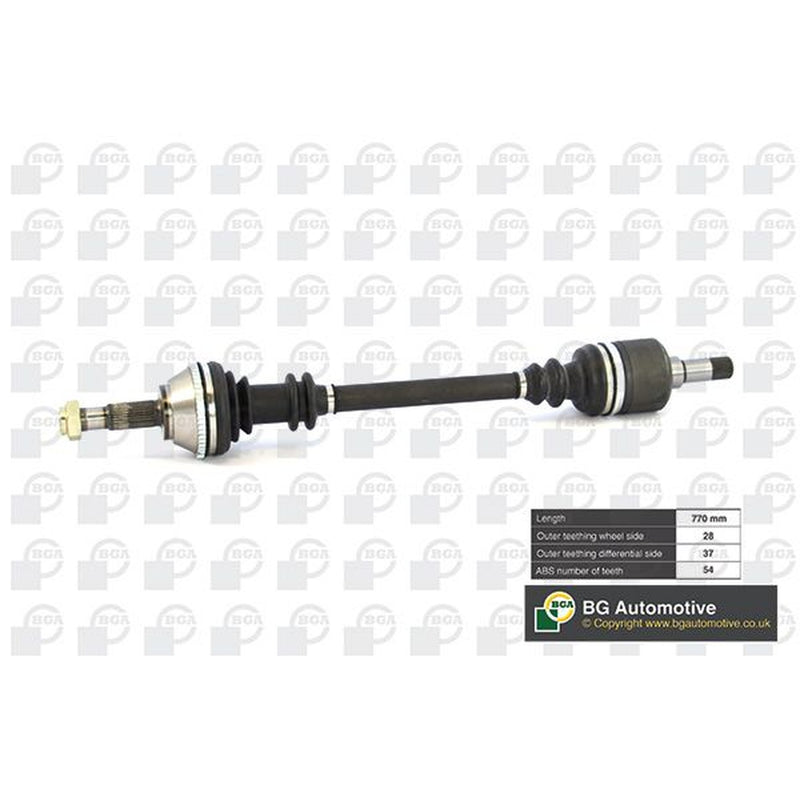 BGA CV Drive Shaft Driveshaft Front Left DS6710LA