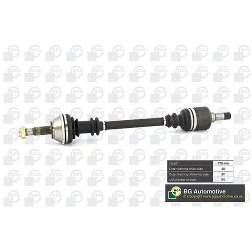 BGA CV Drive Shaft Driveshaft Front Left DS6710LA