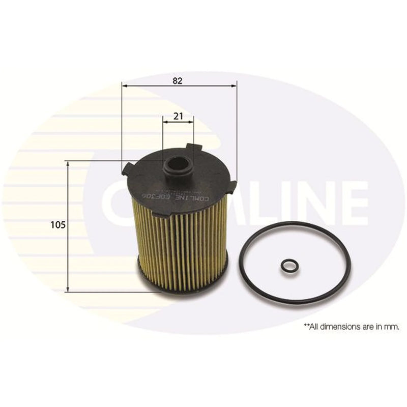 Comline Engine Oil Filter EOF306