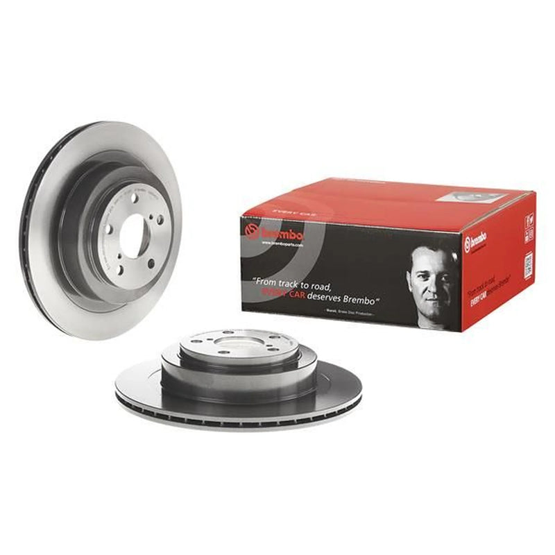 Brembo 2 x Internally Vented Rear Brake Discs 09.B041.11