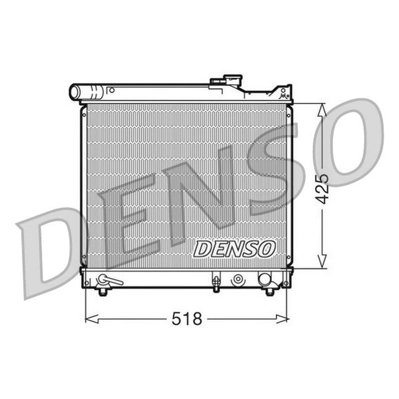 Denso Engine Radiator DRM47012