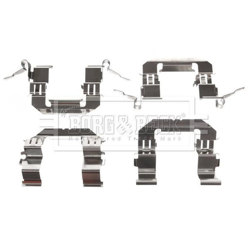 Borg & Beck Brake Pad Accessory Fitting Kit Front BBK1244