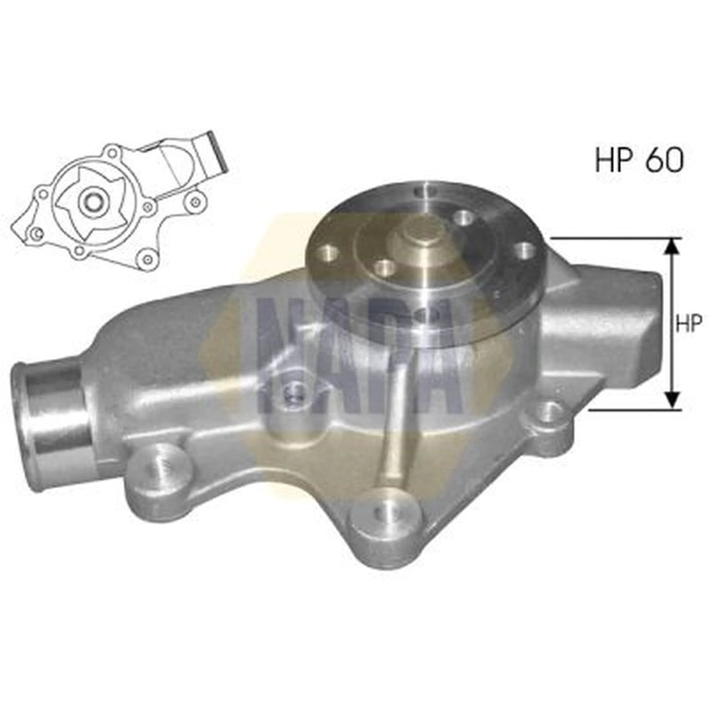 NAPA Engine Cooling Water Pump NWP1271