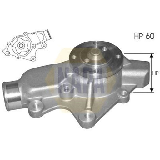 NAPA Engine Cooling Water Pump NWP1271