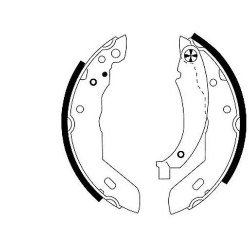 Textar Brake Shoe Set Axle Kit 91031200