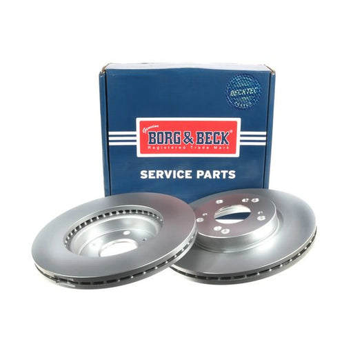 Borg & Beck 2 x Vented Front Brake Discs BBD4660