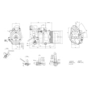 Hella Air Conditioning Compressor 8FK 366 200-971