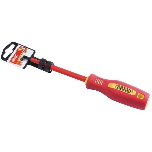 Draper Screwdriver, Fully Insulated Plain Slot 5.5 x 125mm