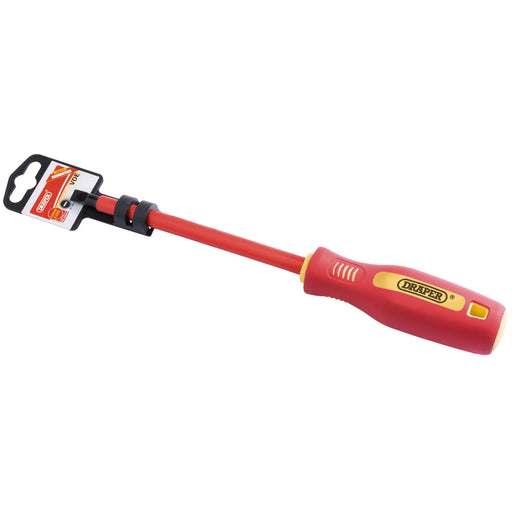 Draper Fully Insulated Plain Slot Screwdriver 8 x 150mm