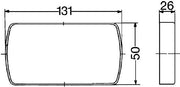 Hella 2XD 010 312-811 Strobe-type Beacon