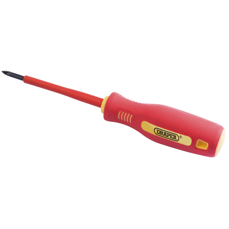 Draper Fully Insulated Soft Grip Cross Slot Screwdriver - Multi Size