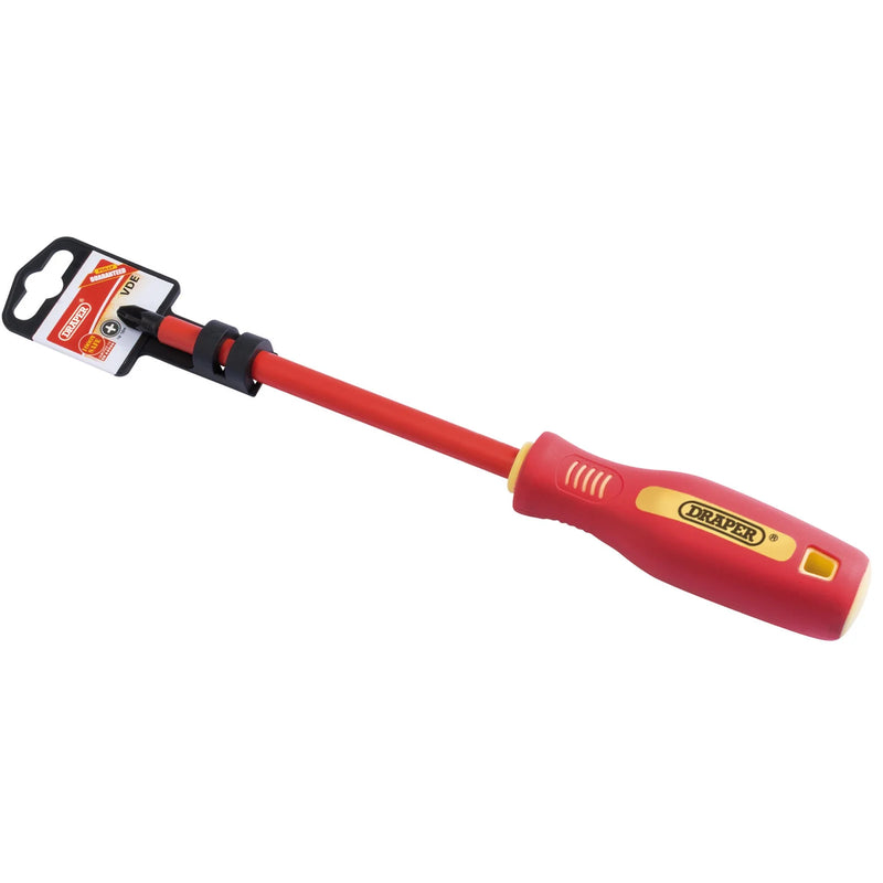 Draper Fully Insulated Soft Grip PZ Type Screwdriver - Multi Size Set