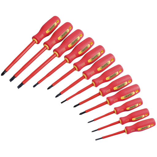 Draper Fully Insulated Screwdriver Set 12 Piece