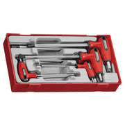 Teng Tools T-Handle Hex Key Set TT1 7 Pieces