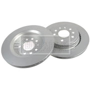 Borg & Beck 2 x Vented Rear Brake Discs BBD4396