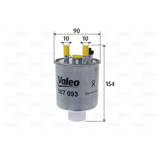 Valeo Fuel Filter Element 587093