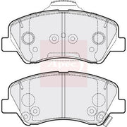 Apec Front Brake Pad Set PAD2077