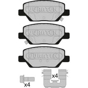 Juratek Rear Brake Pad Set JCP8258
