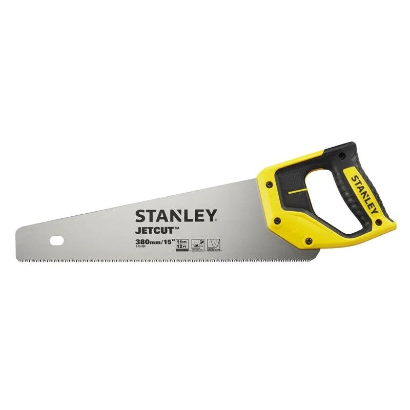 STANLEY® Hand Tools Jet Cut Fine Handsaw 380mm (16in) 11 TPI - 2-15-594