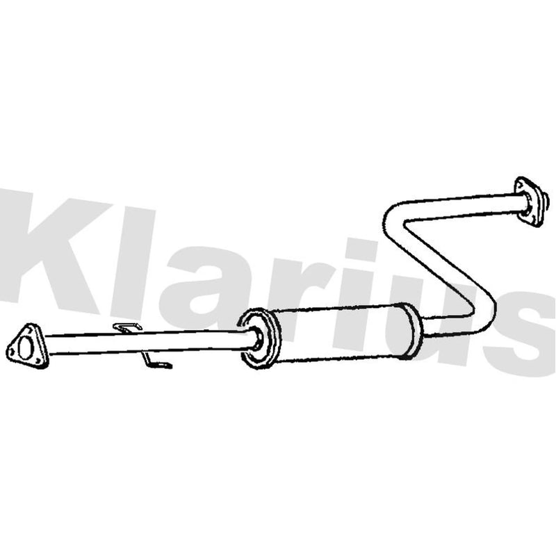 Klarius Box With Centre Pipe Centre RR276M