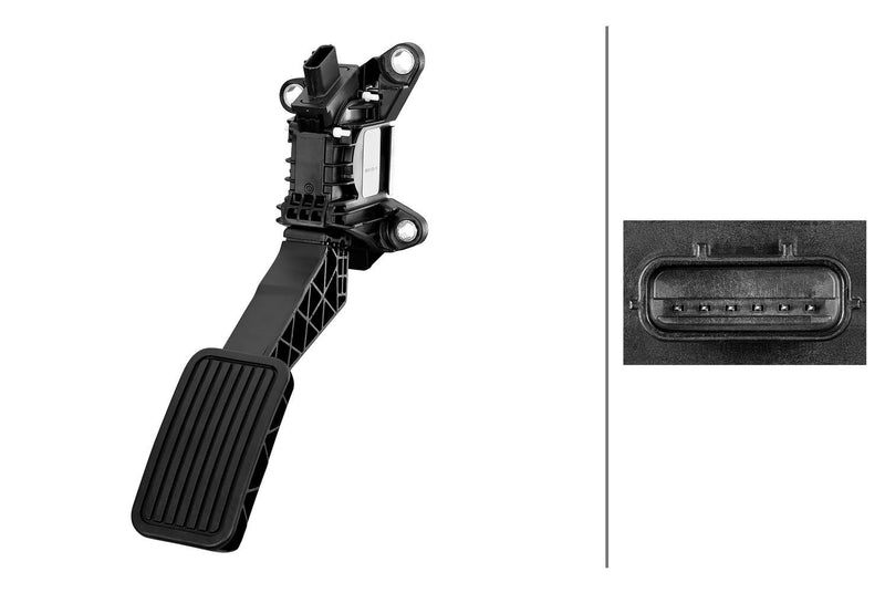 Hella 6PV 011 673-101 Sensor, accelerator pedal position