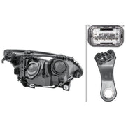 Hella Headlight Headlamp H7/H7 Left 1LL 009 449-031