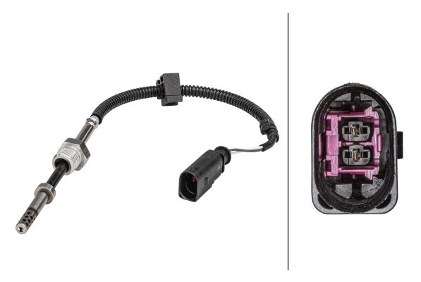 Hella 6PT 358 181-311 Sensor, exhaust gas temperature