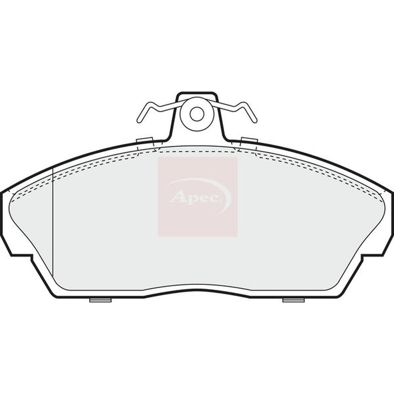 Apec Front Brake Pad Set PAD1019