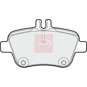 Apec Rear Brake Pad Set PAD1851