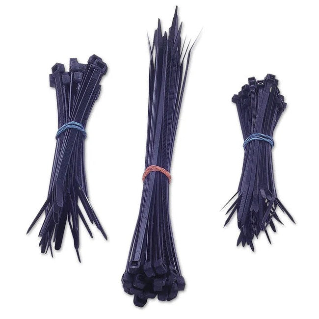 Laser Tools Cable Tie Set - 3 Sizes 75pc - PL