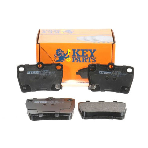 Key Parts 4 x Rear Brake Pad Set KBP1804