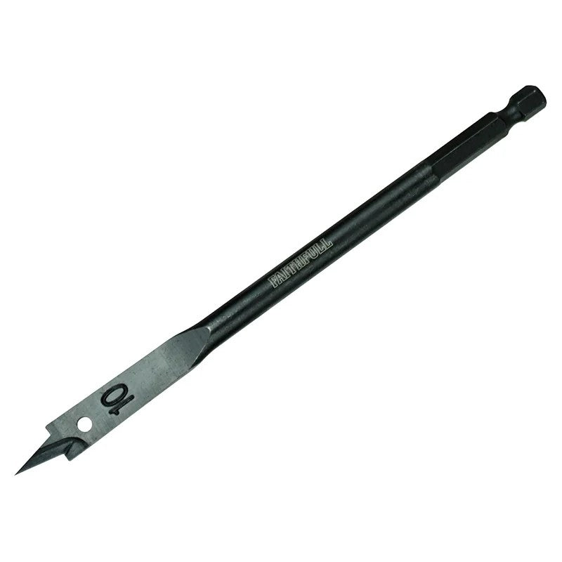 Faithfull Impact Rated Flat Bit 10 x 152mm - FAIFB10
