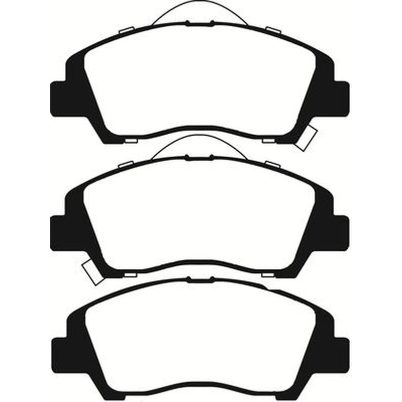 Abtex Front Brake Pad Set PLU4633