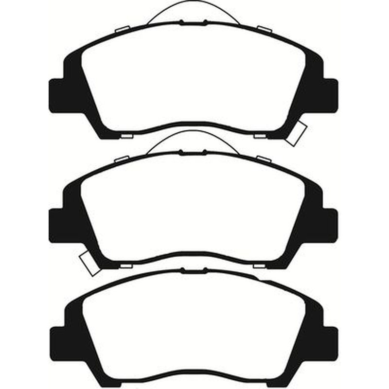 Abtex Front Brake Pad Set PLU4633