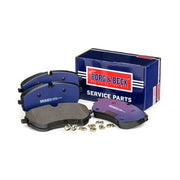 Borg & Beck 4 x Front Brake Pad Set BBP2820