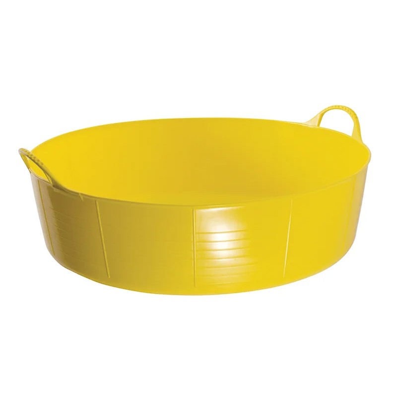 Red Gorilla Gorilla Tub® Shallow 35 litre - Yellow - SP35Y
