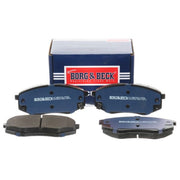 Borg & Beck 4 x Front Brake Pad Set BBP2368